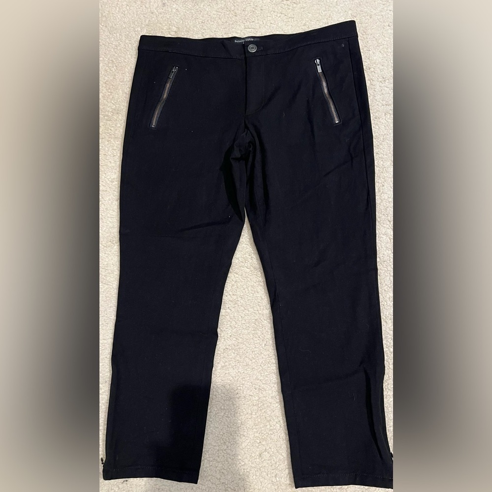 Banana Republic black Sloan pant size 10p